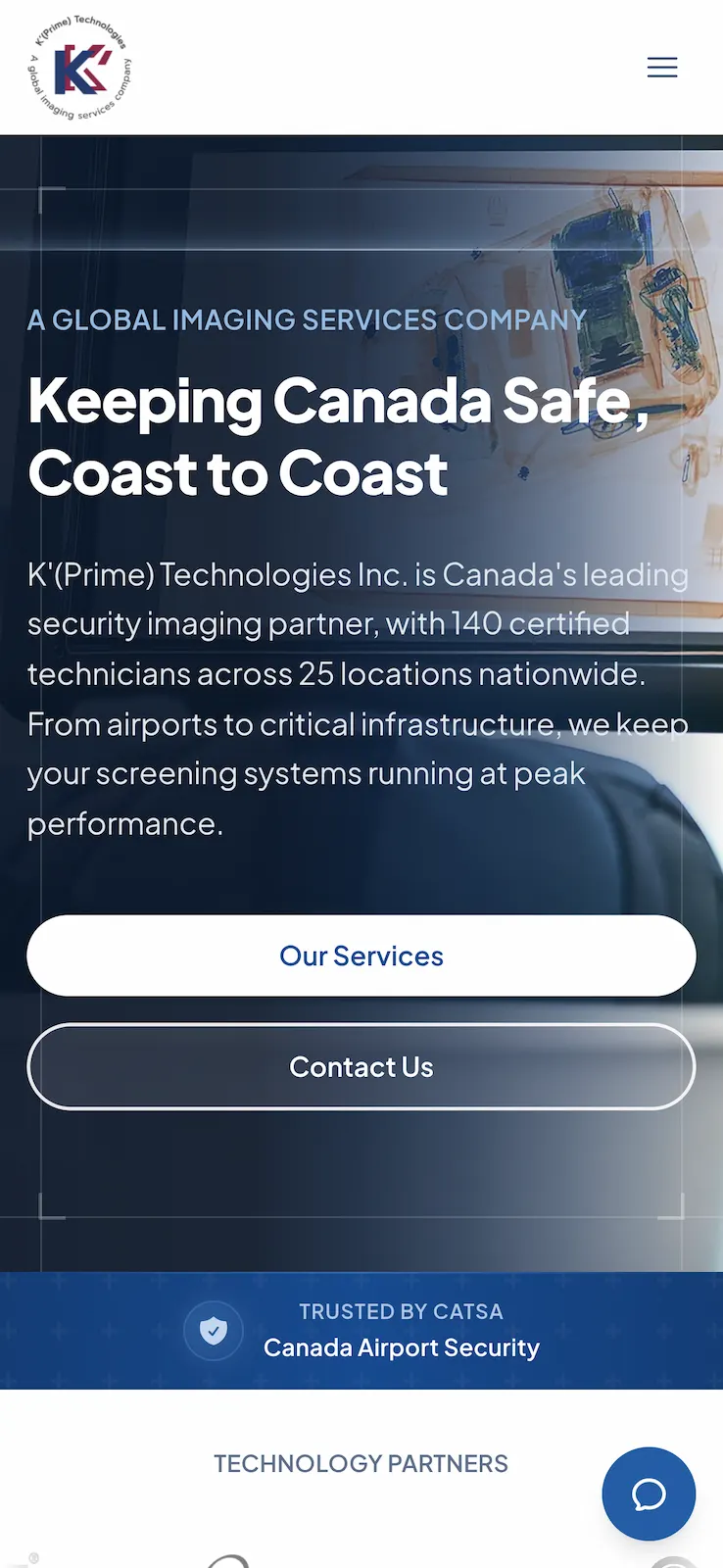 K'Prime Technologies mobile design